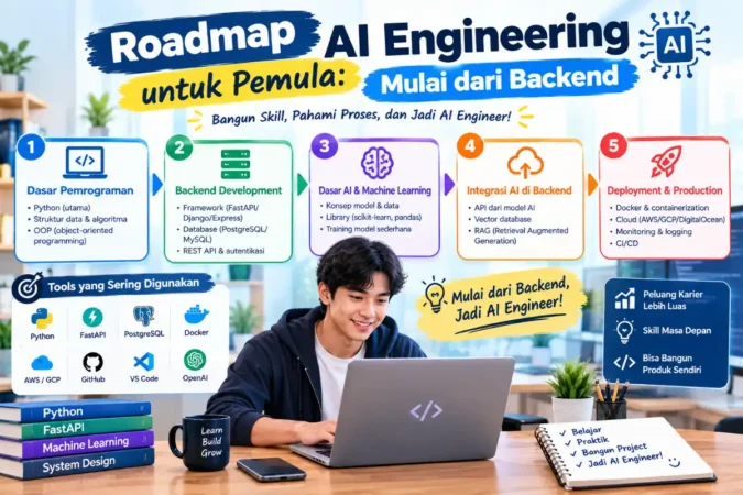 Roadmap AI Engineering untuk Pemula: Mulai dari Backend