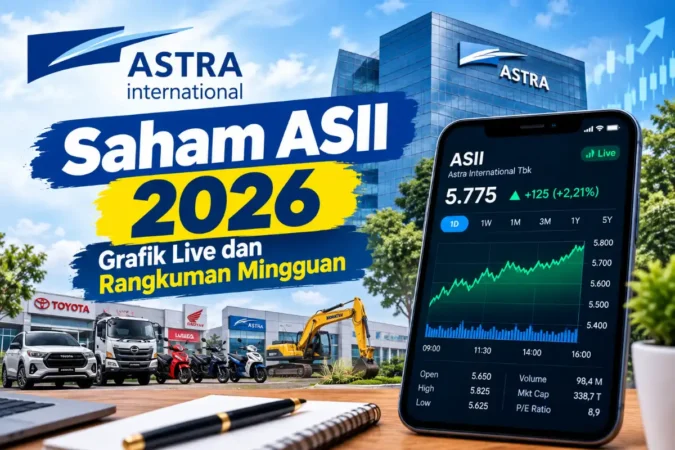 Saham ASII 2026: Grafik Live dan Rangkuman Mingguan