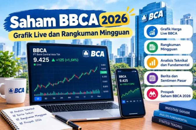 Saham BBCA 2026: Grafik Live dan Rangkuman Mingguan