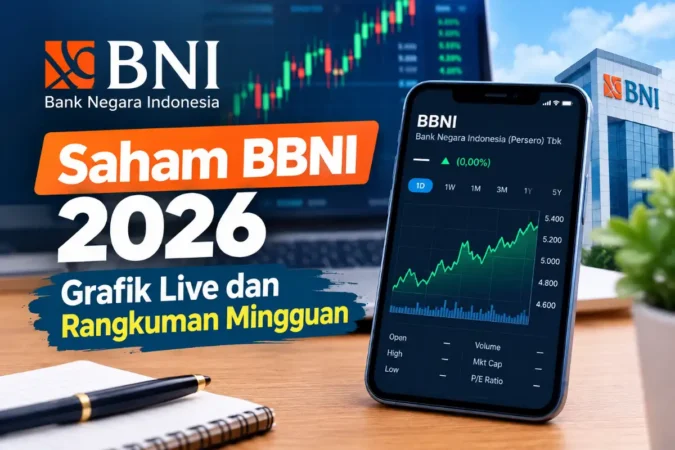 Saham BBNI 2026: Grafik Live dan Rangkuman Mingguan