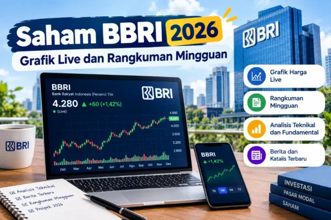 Saham BBRI 2026: Grafik Live dan Rangkuman Mingguan