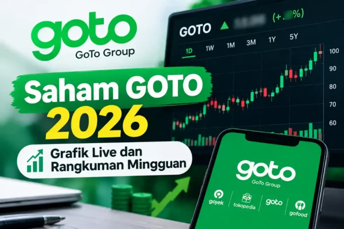 Saham GOTO 2026: Grafik Live dan Rangkuman Mingguan