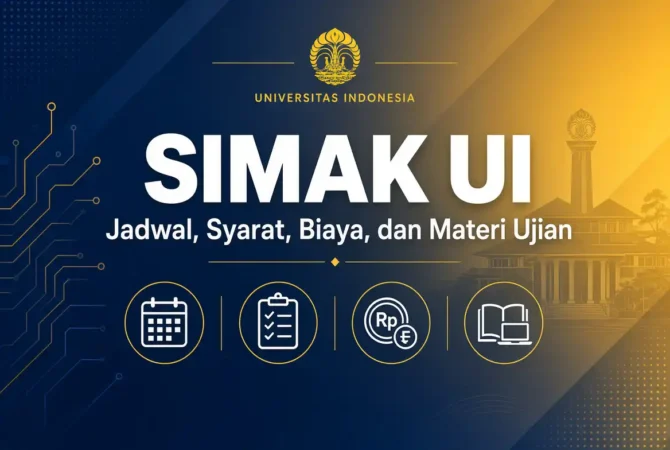 SIMAK UI: Jadwal, Syarat, Biaya, dan Materi Ujian