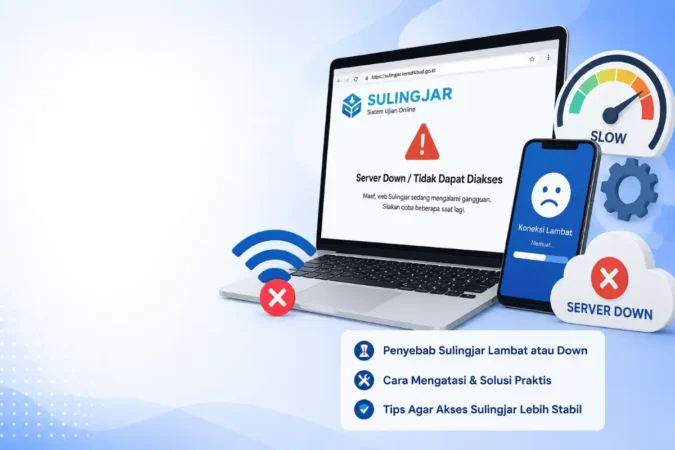 Solusi Web Sulingjar Lambat atau Server Down saat Diakses