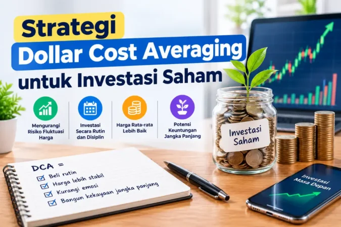 Strategi Dollar Cost Averaging untuk Investasi Saham