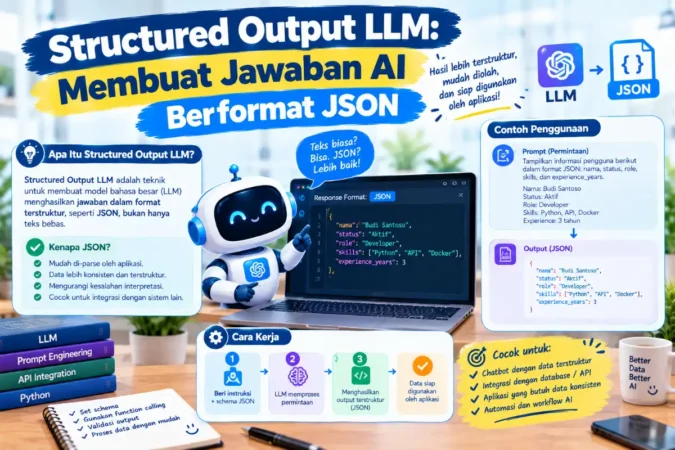 Structured Output LLM: Membuat Jawaban AI Berformat JSON