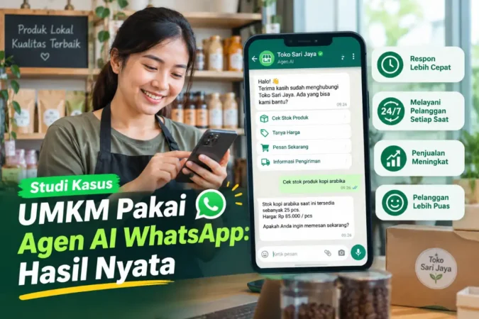 Studi Kasus UMKM Pakai Agen AI WhatsApp: Hasil Nyata
