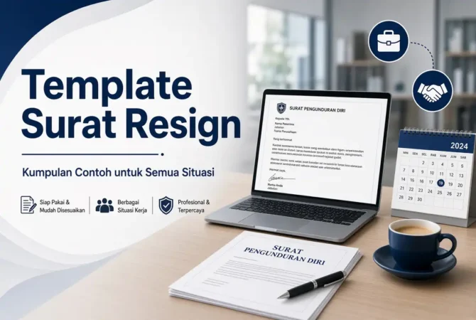 Template Surat Resign: Kumpulan Contoh untuk Semua Situasi
