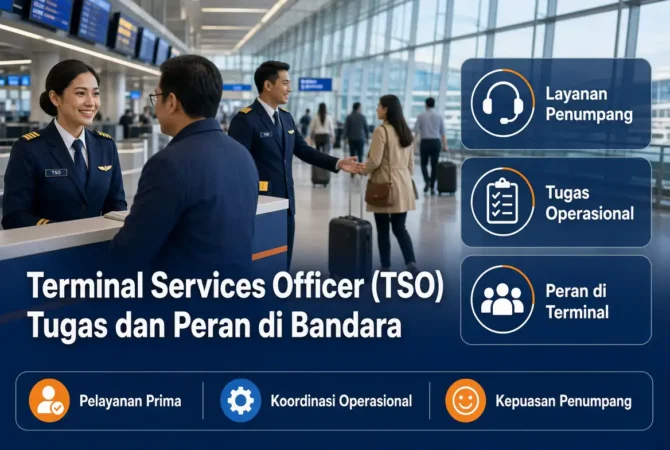 Terminal Services Officer (TSO) Bandara: Tugas dan Peran