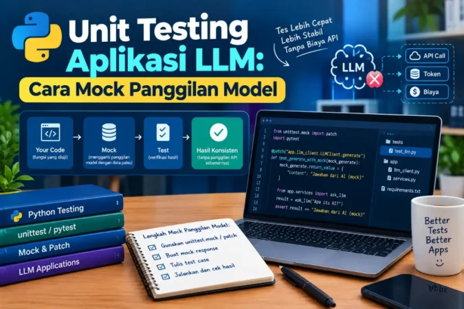 Unit Testing Aplikasi LLM: Cara Mock Panggilan Model