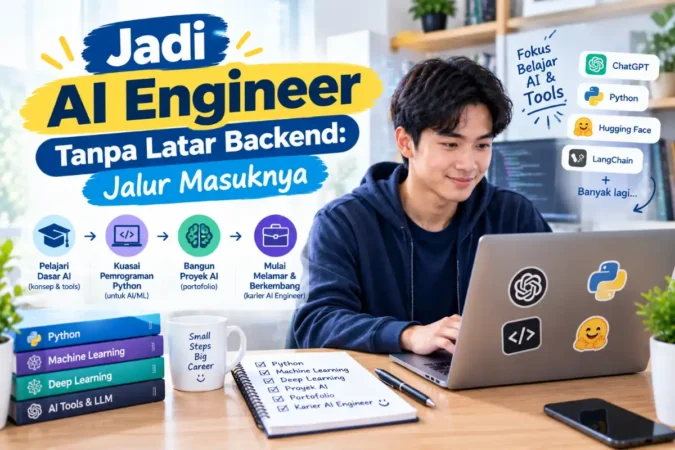 Jadi AI Engineer Tanpa Latar Backend: Jalur Masuknya