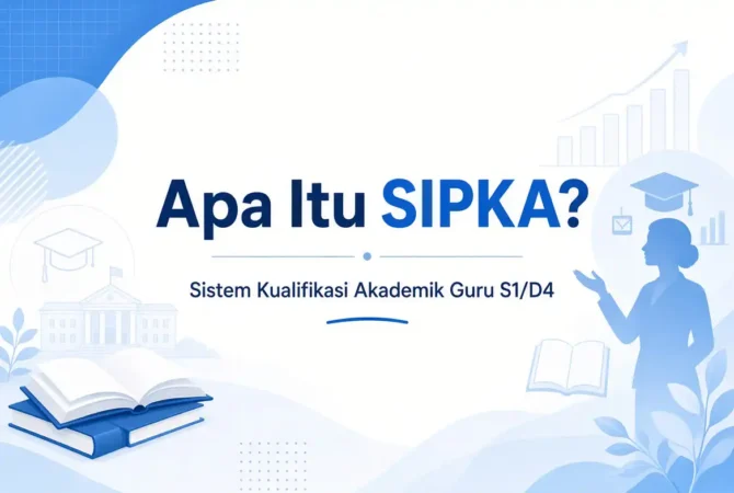 Apa Itu SIPKA? Sistem Kualifikasi Akademik Guru S1/D4