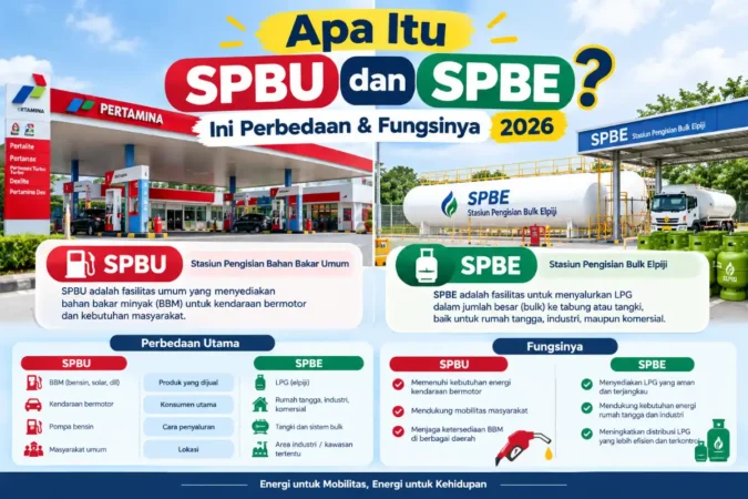 Apa Itu SPBU dan SPBE? Ini Perbedaan & Fungsinya 2026