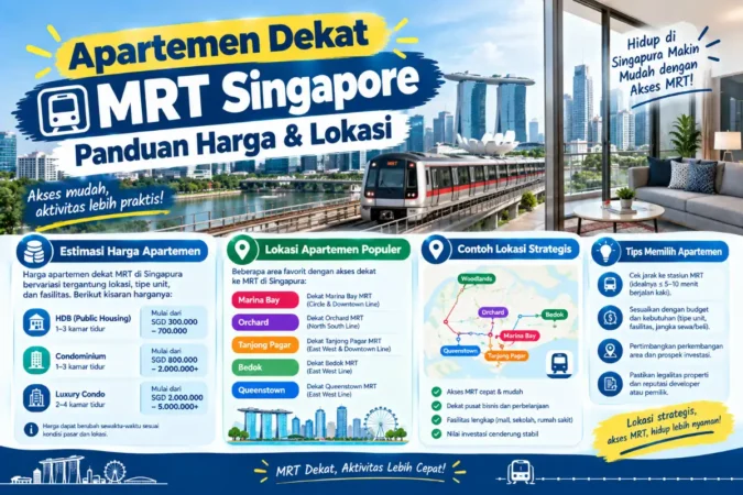 Apartemen Dekat MRT Singapore: Panduan Harga & Lokasi
