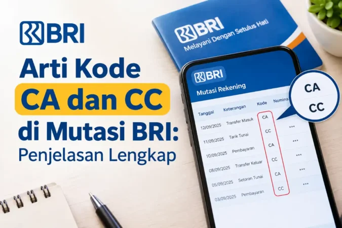 Arti Kode CA dan CC di Mutasi BRI: Penjelasan Lengkap