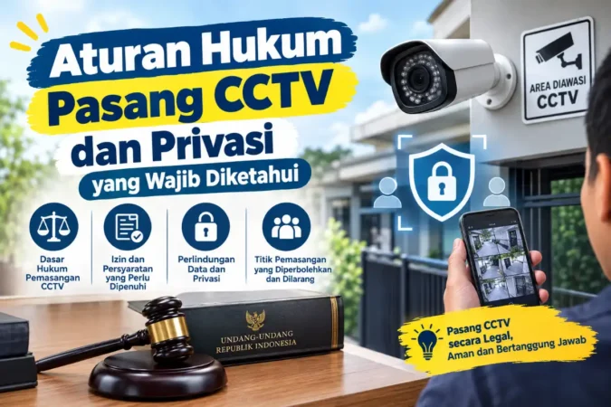 Aturan Hukum Pasang CCTV dan Privasi yang Wajib Diketahui