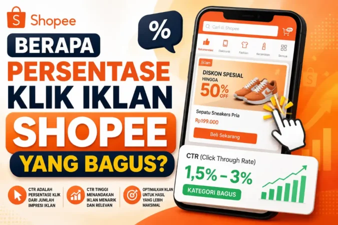 Berapa Persentase Klik Iklan Shopee yang Bagus?