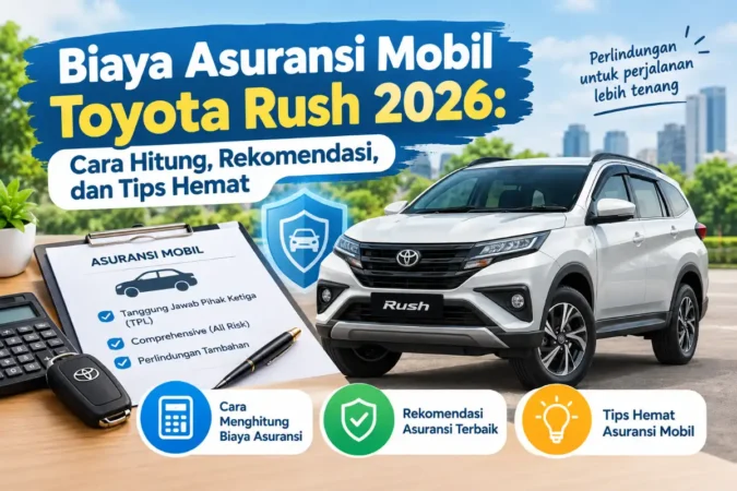 Biaya Asuransi Mobil Toyota Rush 2026: Cara Hitung, Rekomendasi, dan Tips Hemat