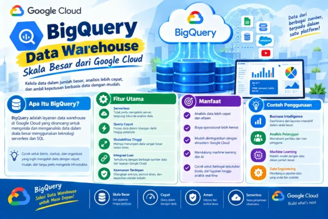 BigQuery: Data Warehouse Skala Besar dari Google Cloud