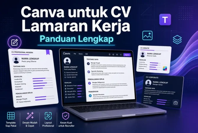 Canva untuk CV Lamaran Kerja: Panduan Lengkap