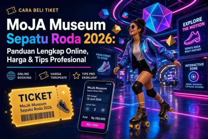 Cara Beli Tiket MoJA Museum Sepatu Roda 2026: Panduan Lengkap Online, Harga & Tips Profesional