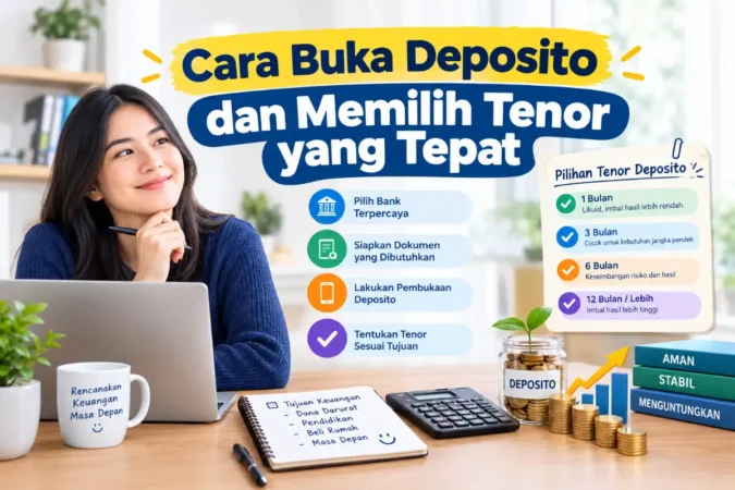Cara Buka Deposito dan Memilih Tenor yang Tepat