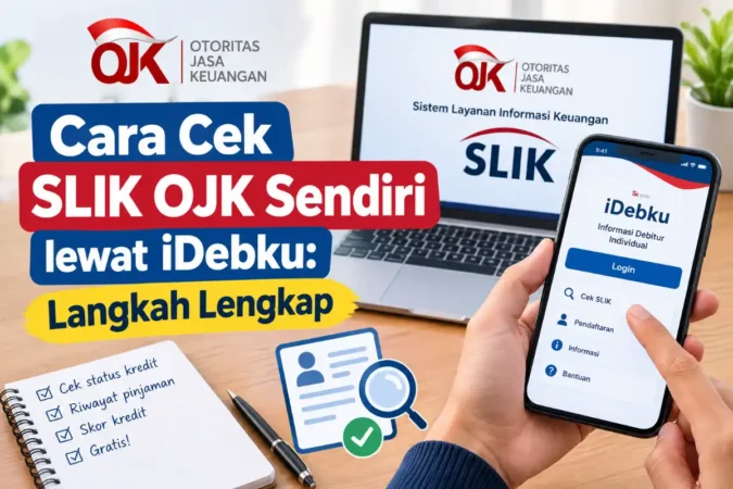 Cara Cek SLIK OJK Sendiri lewat iDebku: Langkah Lengkap
