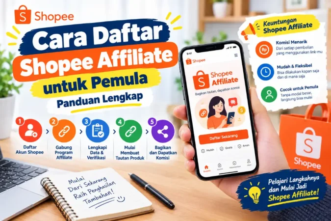 Cara Daftar Shopee Affiliate untuk Pemula: Panduan Lengkap