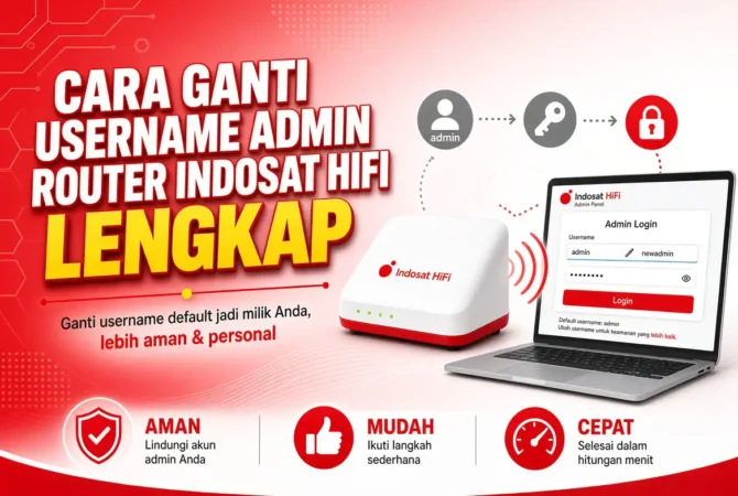Cara Ganti Username Admin Router Indosat HiFi