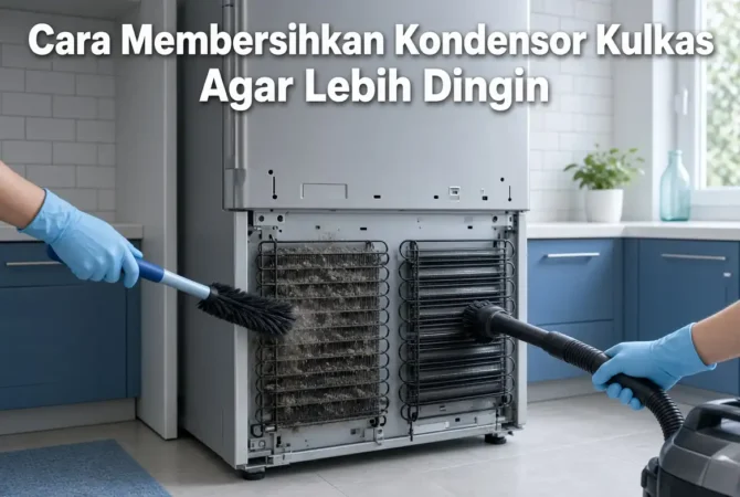 Cara Membersihkan Kondensor Kulkas Agar Lebih Dingin