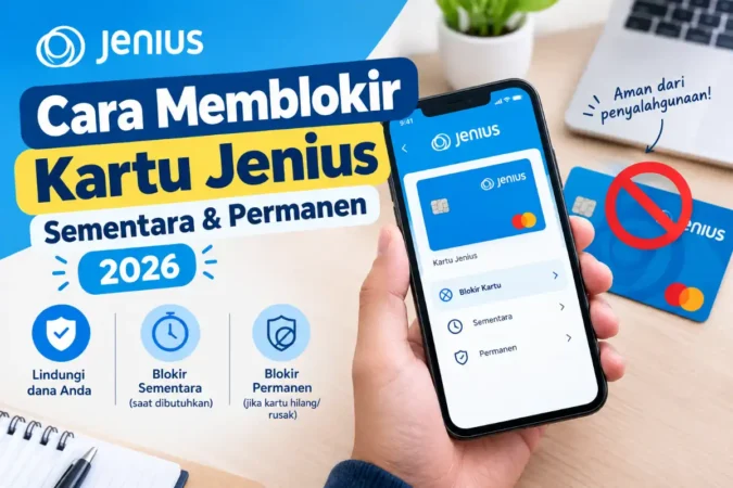 Cara Memblokir Kartu Jenius: Sementara & Permanen 2026