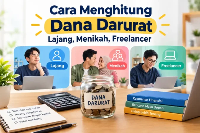 Cara Menghitung Dana Darurat: Lajang, Menikah, Freelancer