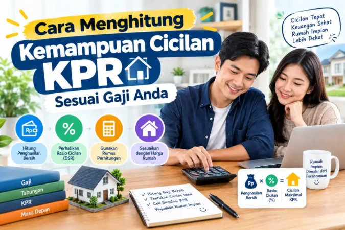 Cara Menghitung Kemampuan Cicilan KPR Sesuai Gaji Anda