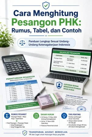 Cara Menghitung Pesangon PHK: Rumus, Tabel, dan Contoh