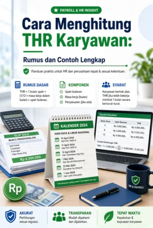 Cara Menghitung THR Karyawan: Rumus dan Contoh Lengkap