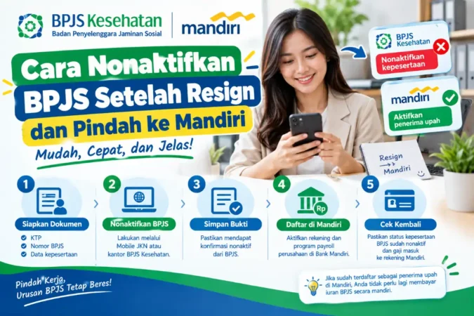 Cara Nonaktifkan BPJS Setelah Resign dan Pindah ke Mandiri