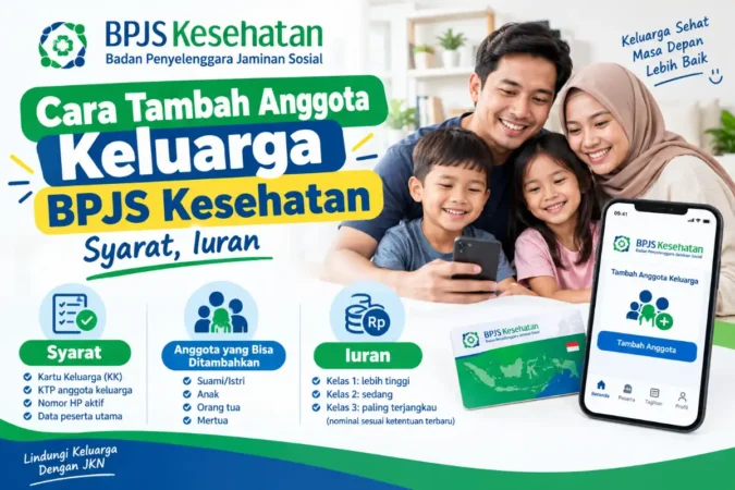Cara Tambah Anggota Keluarga BPJS Kesehatan: Syarat, Iuran