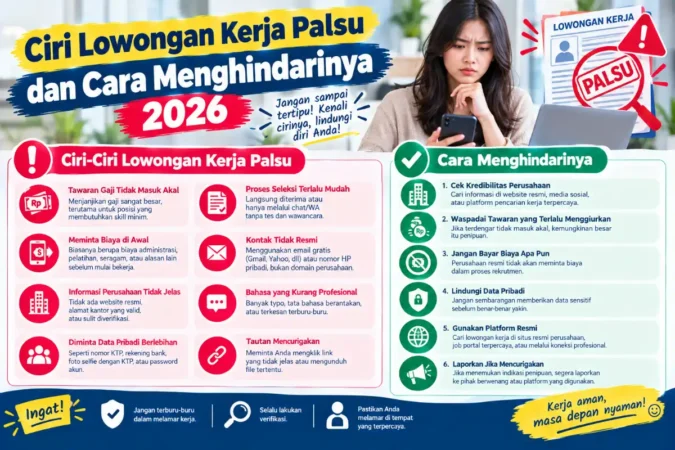 Ciri Lowongan Kerja Palsu dan Cara Menghindarinya 2026