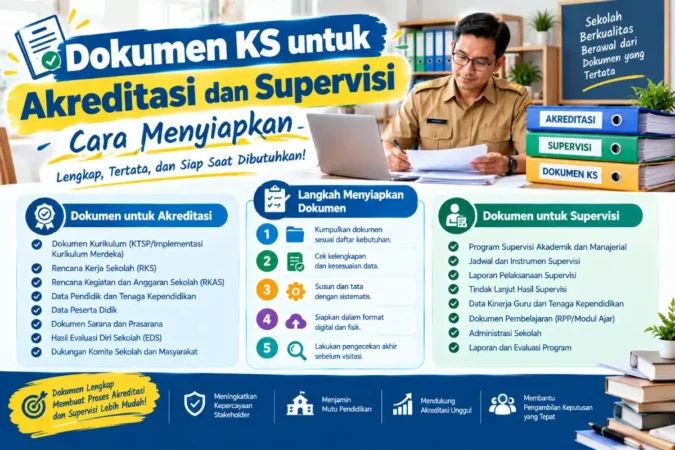 Dokumen KS untuk Akreditasi dan Supervisi: Cara Menyiapkan