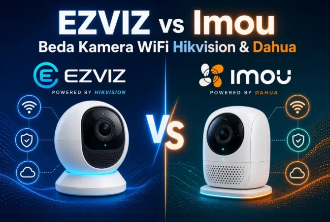 EZVIZ vs Imou: Beda Kamera WiFi Hikvision dan Dahua