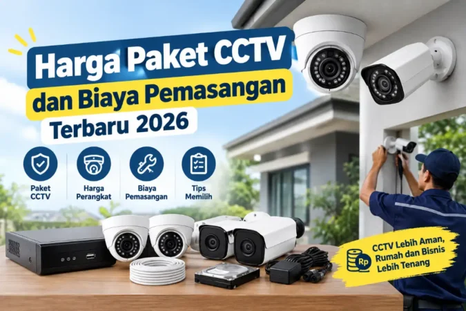 Harga Paket CCTV dan Biaya Pemasangan Terbaru 2026