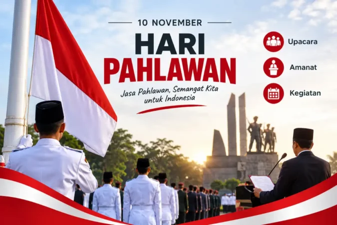 Hari Pahlawan 10 November: Upacara, Amanat, dan Kegiatan