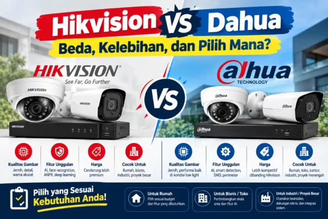 Hikvision vs Dahua: Beda, Kelebihan, dan Pilih Mana?