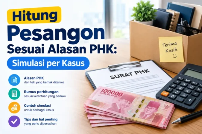 Hitung Pesangon Sesuai Alasan PHK: Simulasi per Kasus