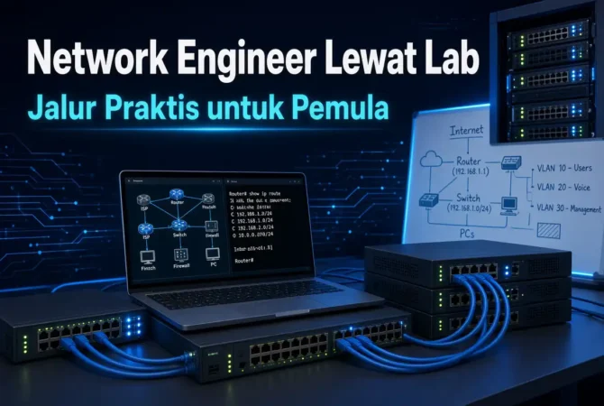 Network Engineer Lewat Lab: Jalur Praktis untuk Pemula