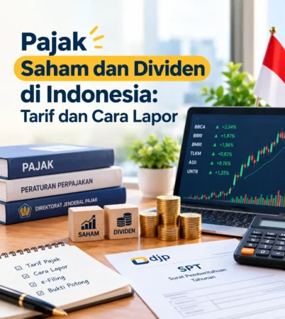 Pajak Saham dan Dividen di Indonesia: Tarif dan Cara Lapor