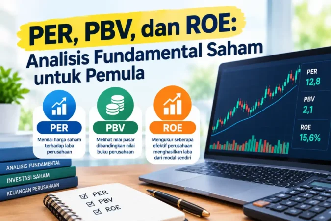 PER, PBV, dan ROE: Analisis Fundamental Saham untuk Pemula