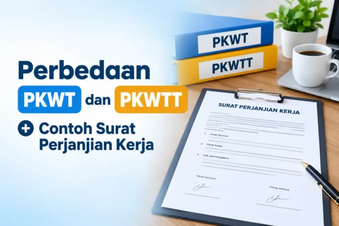 Perbedaan PKWT dan PKWTT + Contoh Surat Perjanjian Kerja