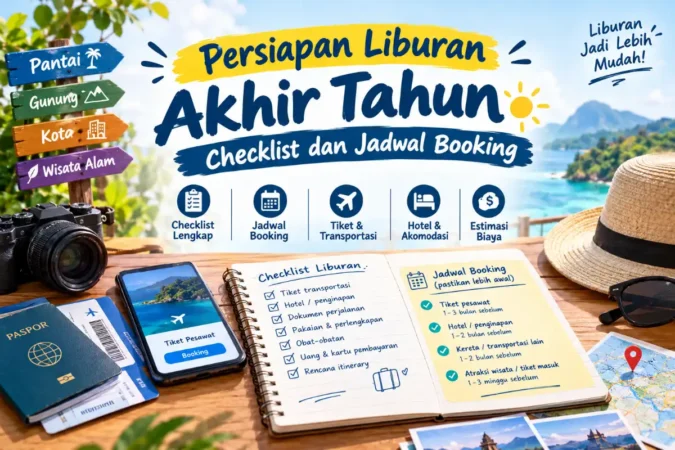 Persiapan Liburan Akhir Tahun: Checklist dan Jadwal Booking