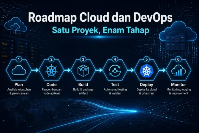 Roadmap Cloud dan DevOps: Satu Proyek, Enam Tahap